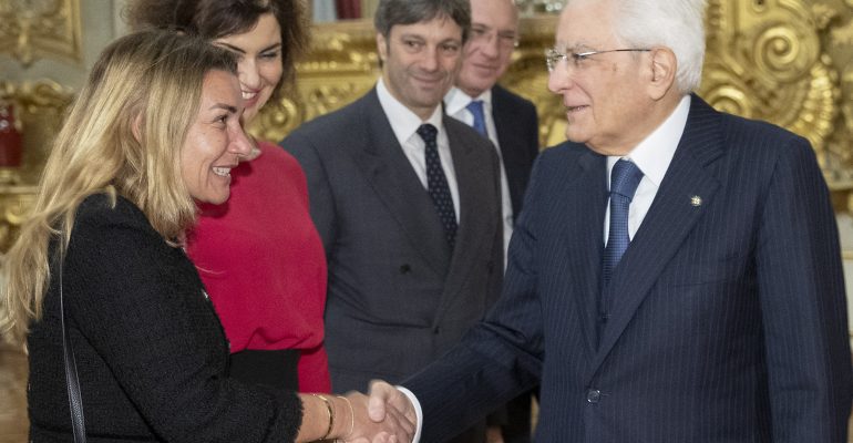 I vincitori dei Premi Leonardo e dei Premi di Laurea 2023 incontrano il Presidente della Repubblica
