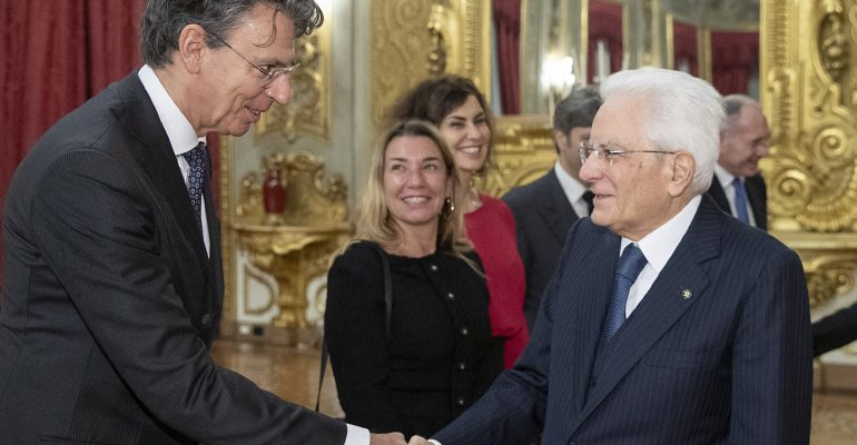 I vincitori dei Premi Leonardo e dei Premi di Laurea 2023 incontrano il Presidente della Repubblica
