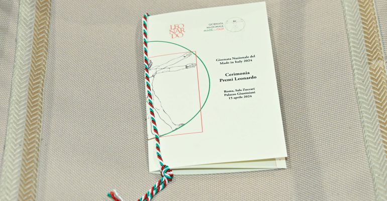 Cerimonia Premi Leonardo – Giornata Nazionale del Made in Italy 2024