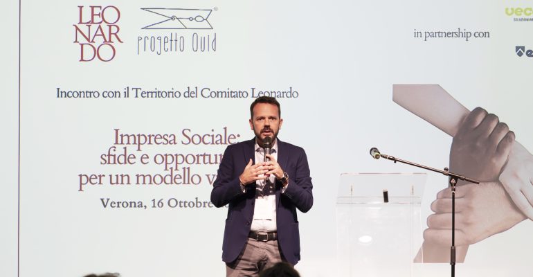 “Impresa Sociale: sfide e opportunità per un modello vincente” Incontro con il Territorio, Verona