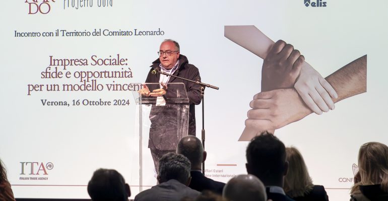 “Impresa Sociale: sfide e opportunità per un modello vincente” Incontro con il Territorio, Verona