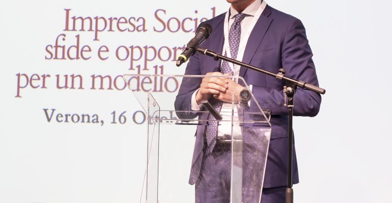 “Impresa Sociale: sfide e opportunità per un modello vincente” Incontro con il Territorio, Verona