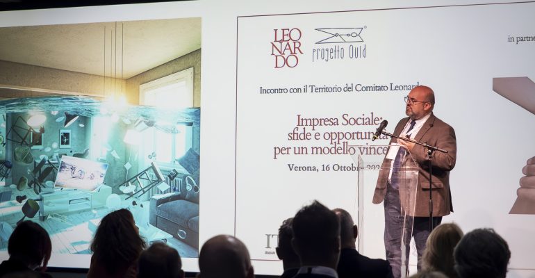 “Impresa Sociale: sfide e opportunità per un modello vincente” Incontro con il Territorio, Verona