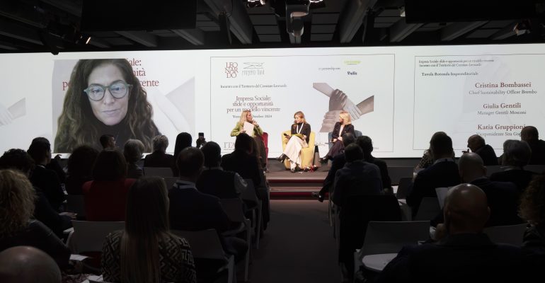 “Impresa Sociale: sfide e opportunità per un modello vincente” Incontro con il Territorio, Verona