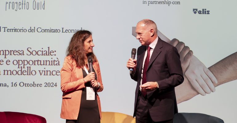 “Impresa Sociale: sfide e opportunità per un modello vincente” Incontro con il Territorio, Verona