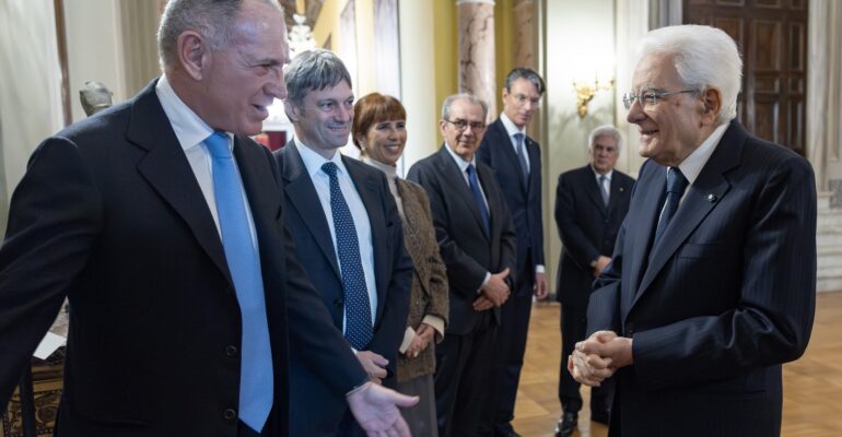I vincitori dei Premi Leonardo e dei Premi di Laurea 2025 incontrano il Presidente della Repubblica
