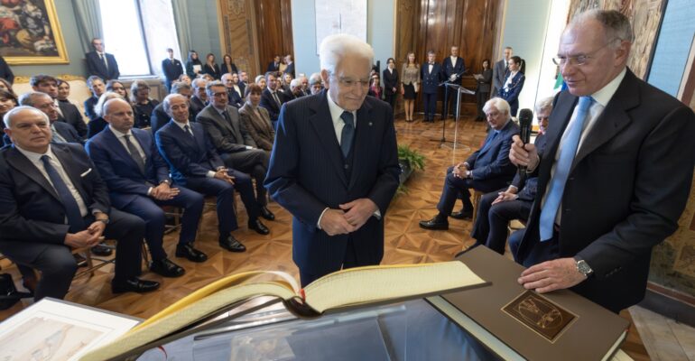 I vincitori dei Premi Leonardo e dei Premi di Laurea 2025 incontrano il Presidente della Repubblica