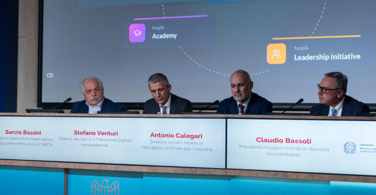 “ForgIAre il futuro delle imprese. Verso nuove frontiere di produttività con l’AI” Forum Comitato Leonardo & Assolombarda, Milano