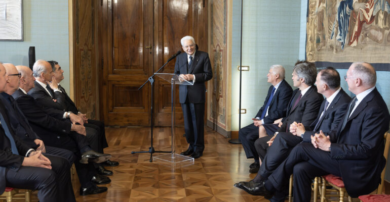 I vincitori dei Premi Leonardo e dei Premi di Laurea 2026 incontrano il Presidente della Repubblica