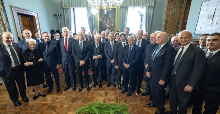 I vincitori dei Premi Leonardo e dei Premi di Laurea 2026 incontrano il Presidente della Repubblica