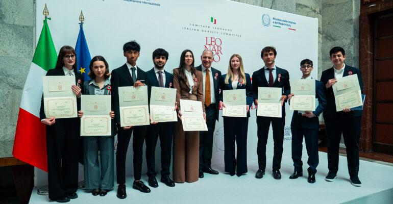 Cerimonia Premi Leonardo – Giornata Nazionale del Made in Italy 2026